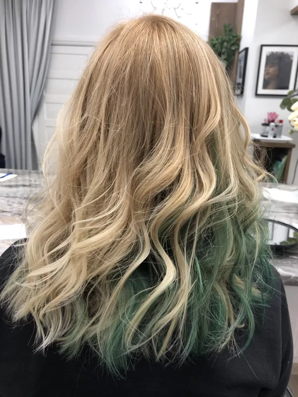 #greenhair #zaļākrāsamatos